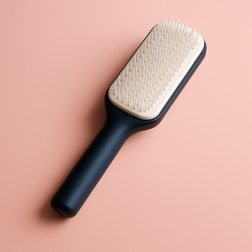 ✨ self-cleaning hair brush ✨